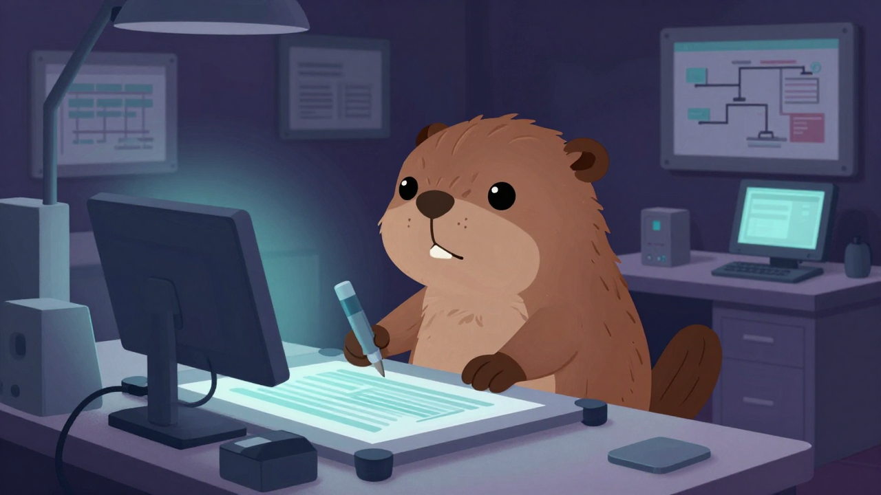 스크린날염반장 직업 종사자가 업무를 수행하는 모습