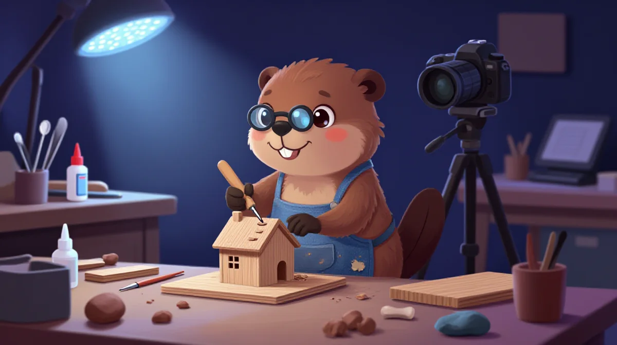 스톱모션 애니메이션 세트 디자이너