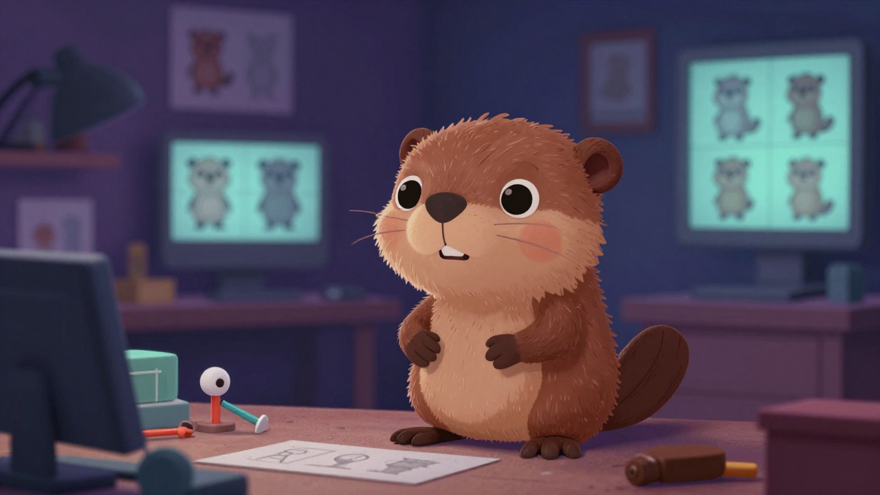 스톱모션애니메이션캐릭터디자이너