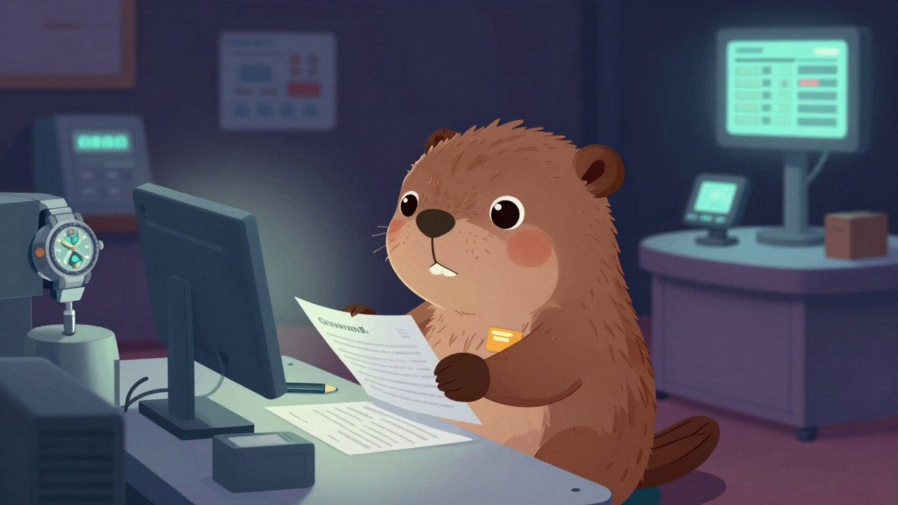 시계조립현장감독자