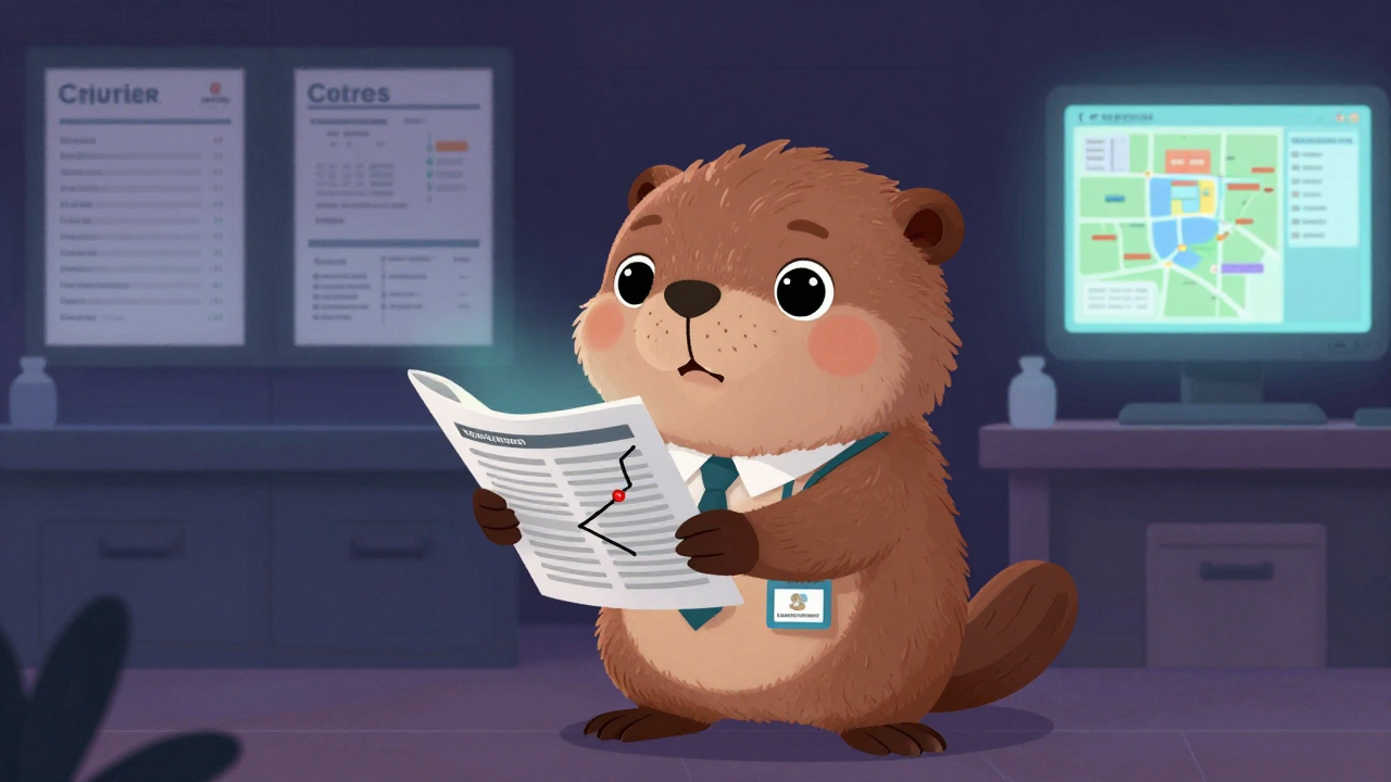 신문판매국장 직업 종사자가 업무를 수행하는 모습