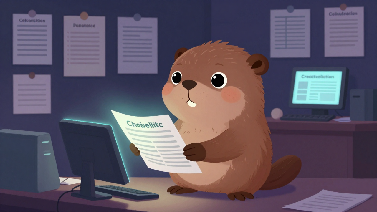 신용관련추심원 직업 종사자가 업무를 수행하는 모습