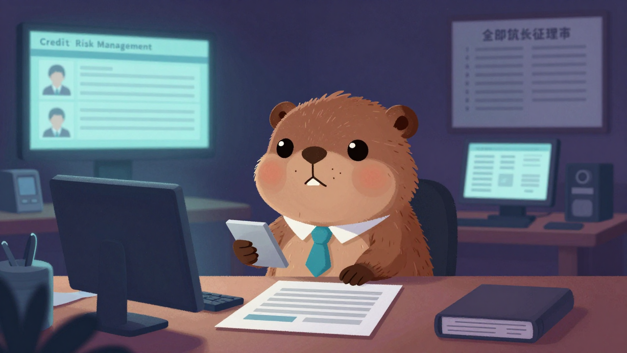 신용위험관리사무원