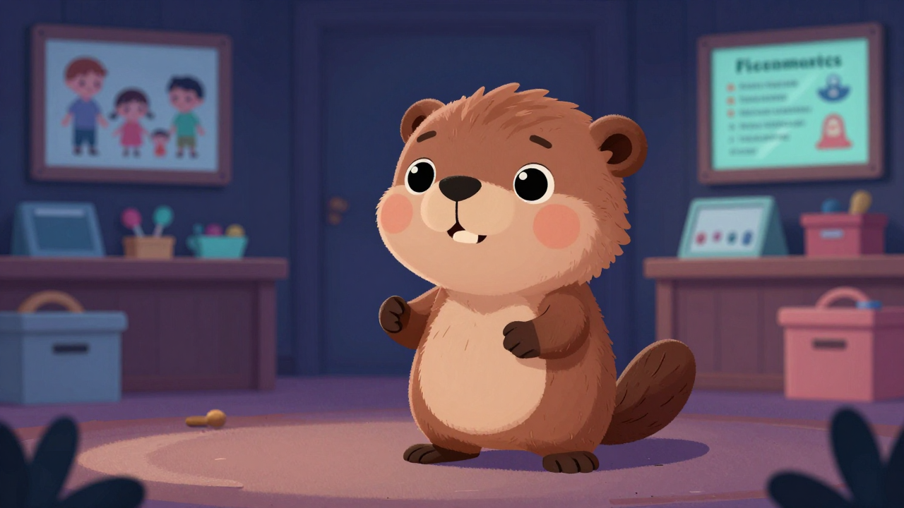 아동복지지도원 직업 종사자가 업무를 수행하는 모습