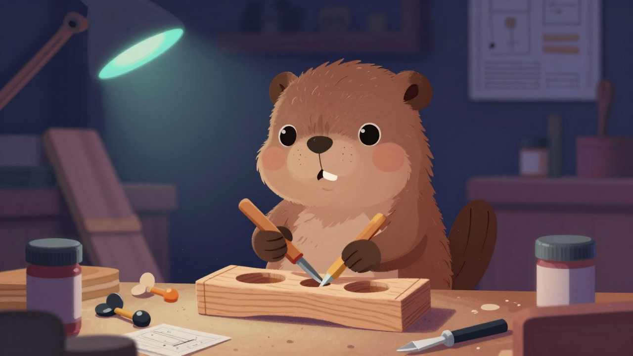 악기제조원 및 조율사 직업 종사자가 업무를 수행하는 모습