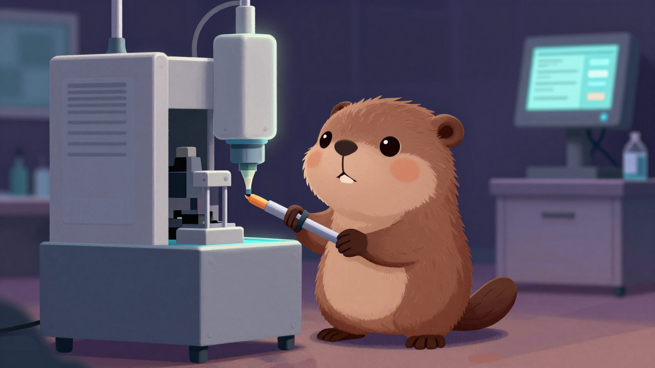 앰풀충전엄폐기조작원