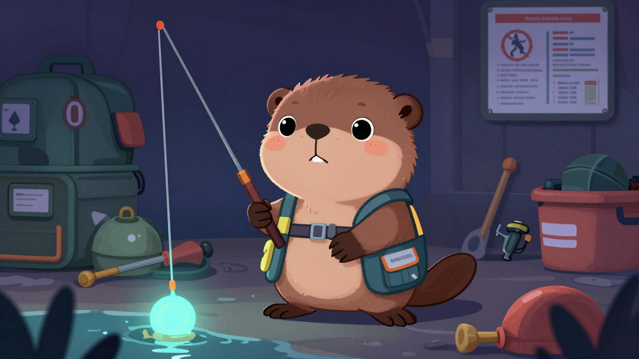 어업단순노무자 직업 종사자가 업무를 수행하는 모습