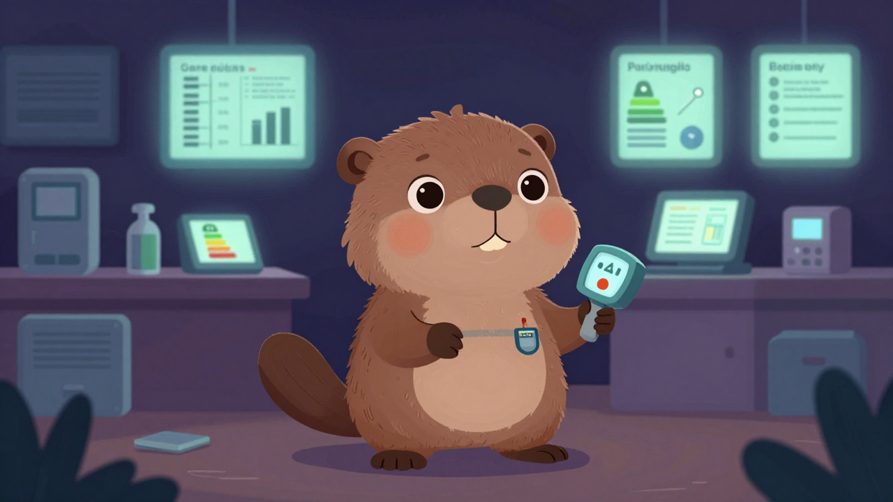 에너지진단사 직업 종사자가 업무를 수행하는 모습