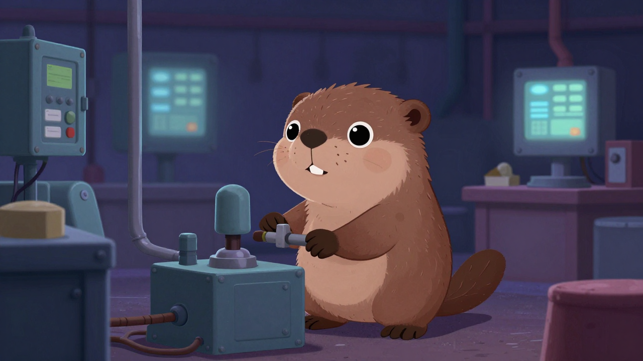 여과기시험원 직업 종사자가 업무를 수행하는 모습