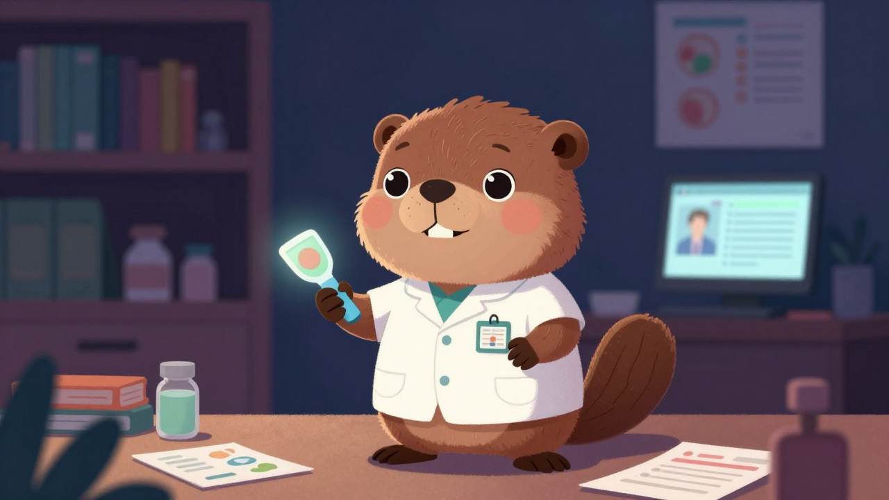 영양사 직업 종사자가 업무를 수행하는 모습