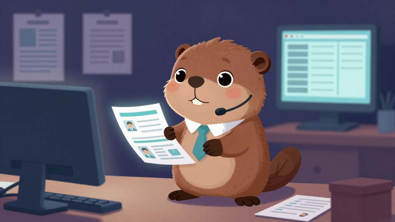 영업기획·관리·지원사무원 직업 종사자가 업무를 수행하는 모습