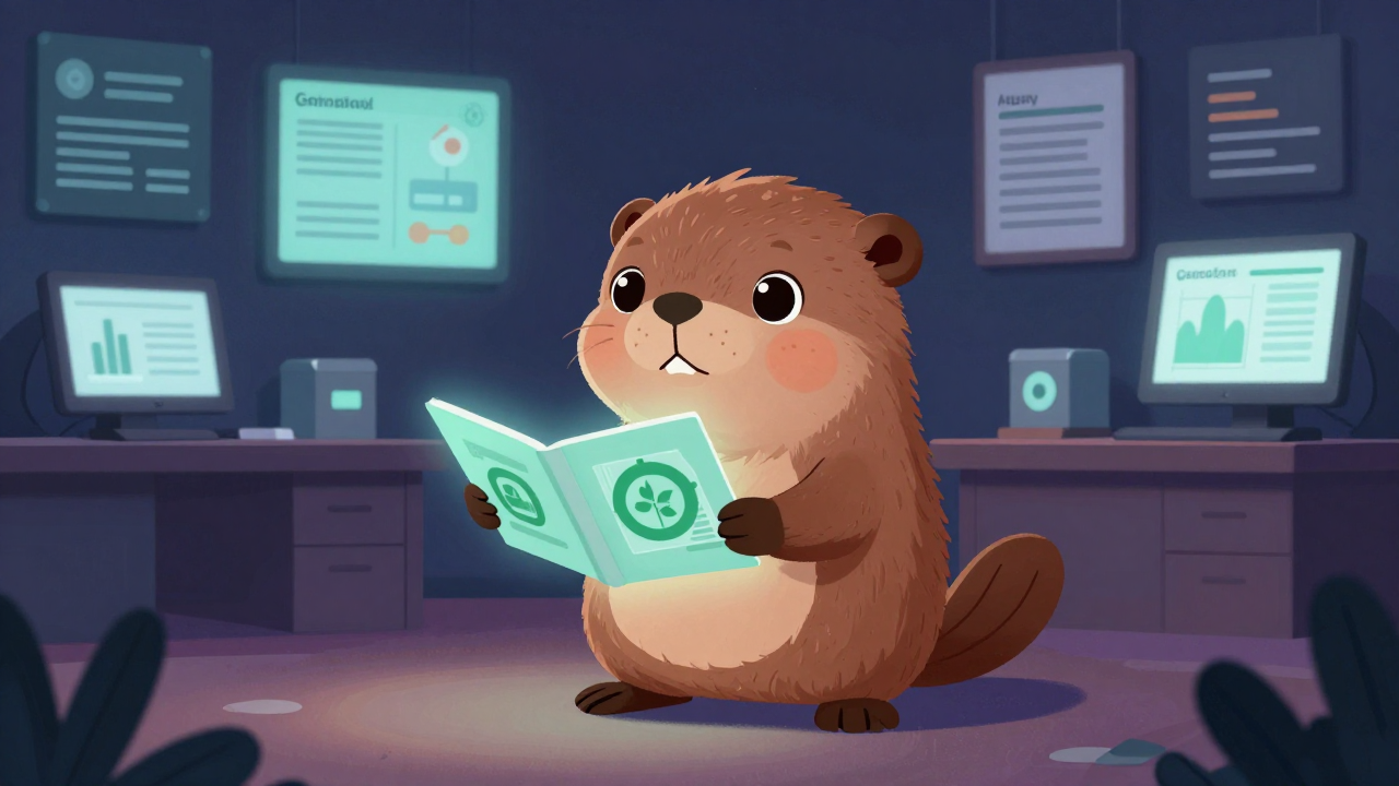 온실가스관리컨설턴트 직업 종사자가 업무를 수행하는 모습