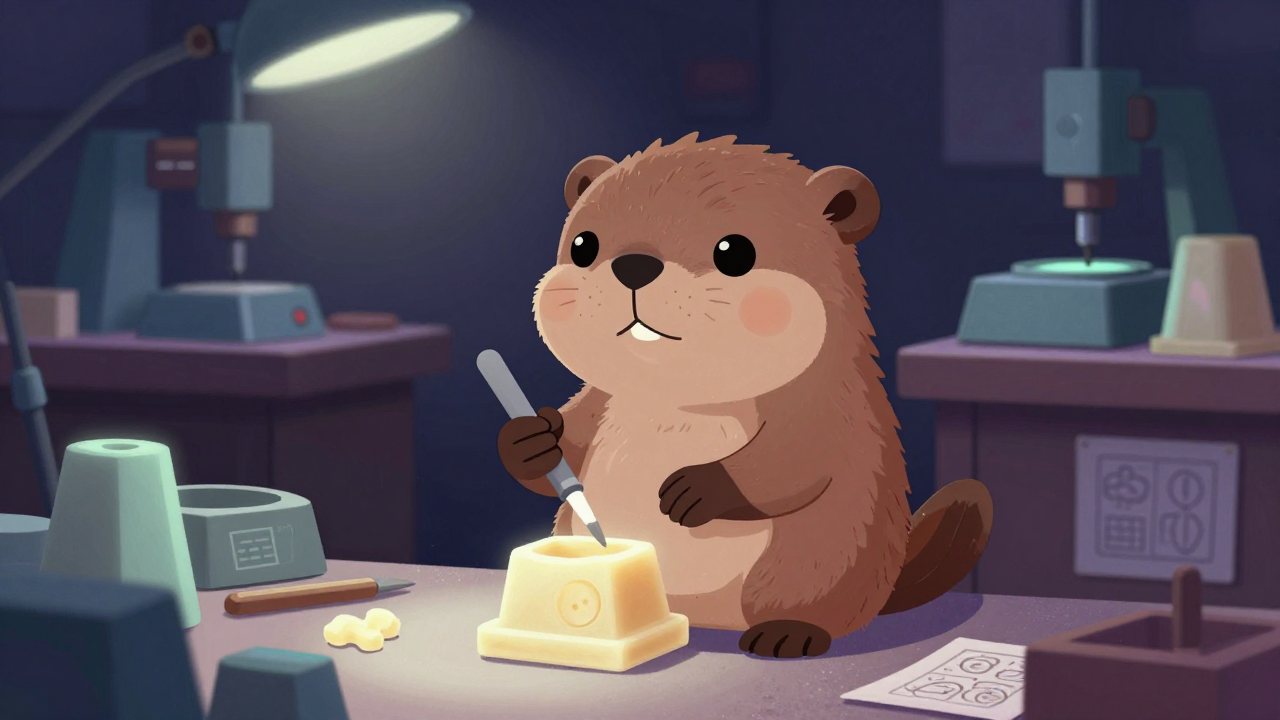 왁스모형제작원