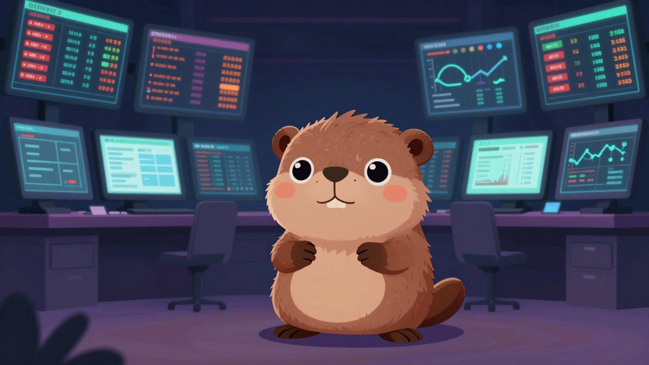 외환딜러 직업 종사자가 업무를 수행하는 모습