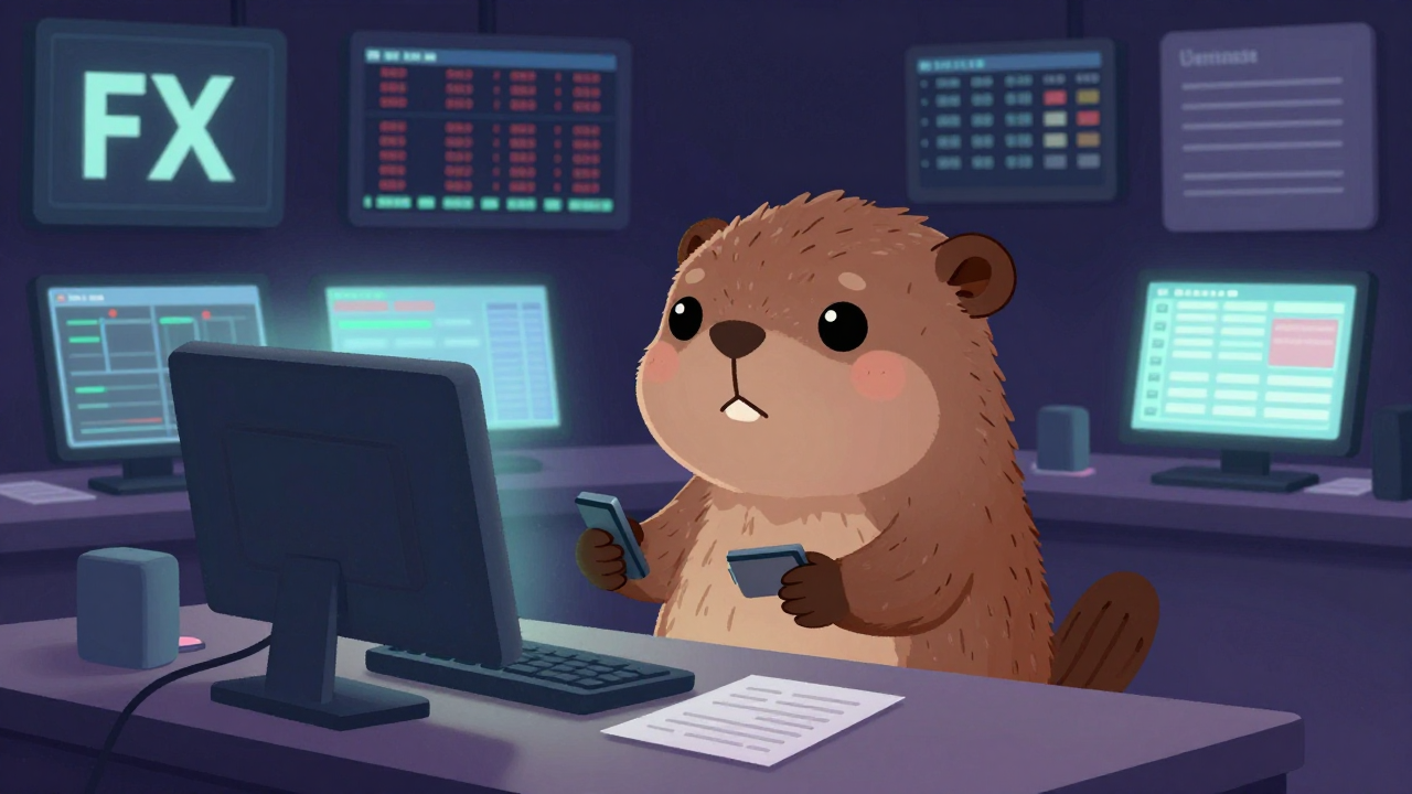 외환매매사무원