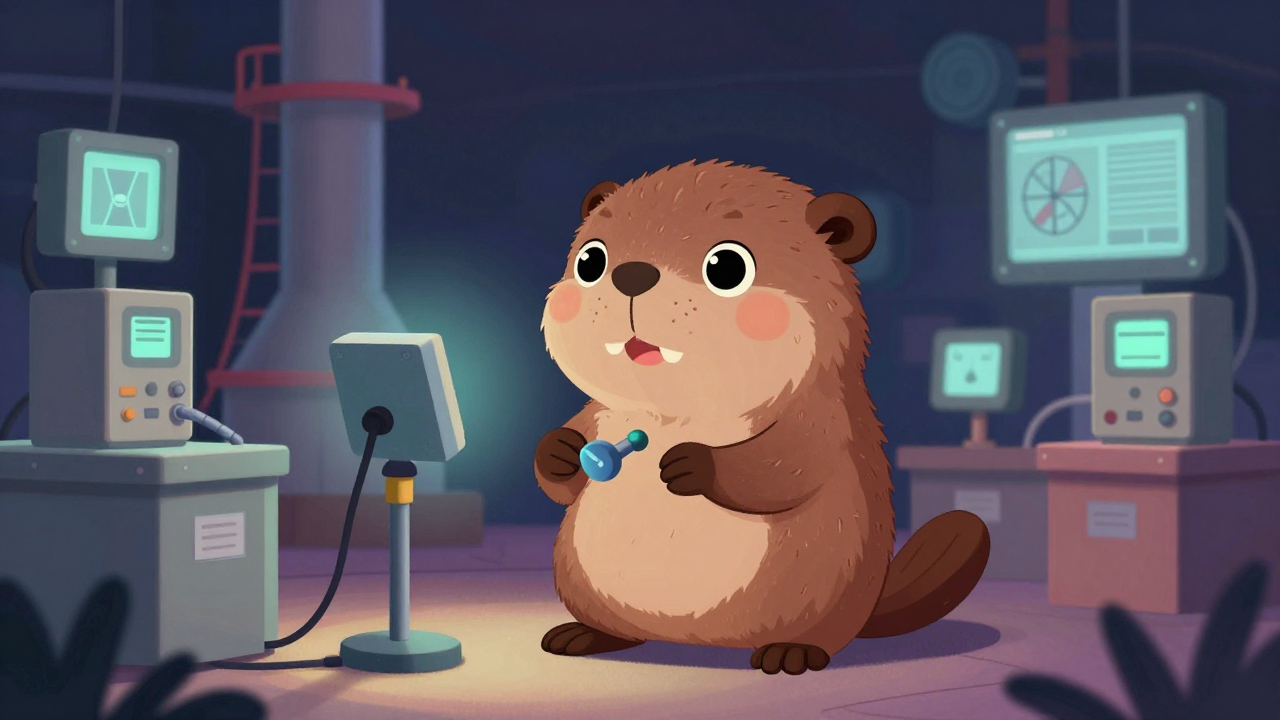 원전토건기술연구원 직업 종사자가 업무를 수행하는 모습