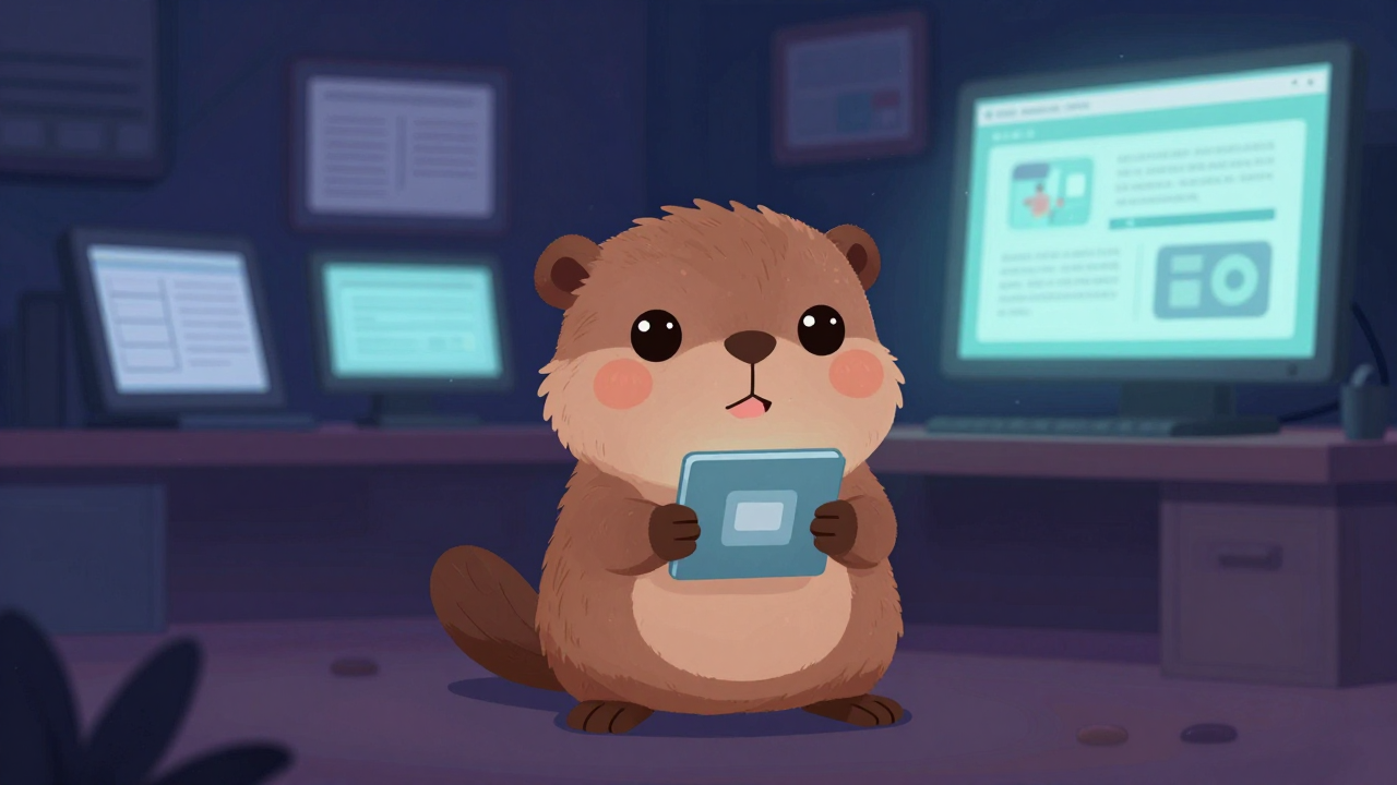 웹툰번역가 직업 종사자가 업무를 수행하는 모습