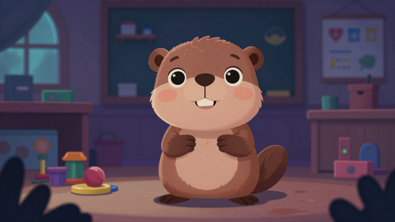 유치원특기교사 직업 종사자가 업무를 수행하는 모습