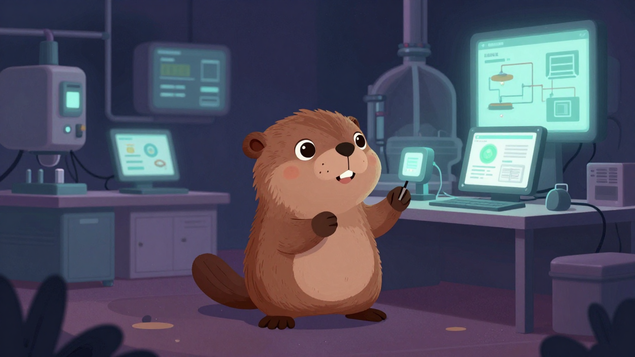 음식료품제조공정개발원 직업 종사자가 업무를 수행하는 모습