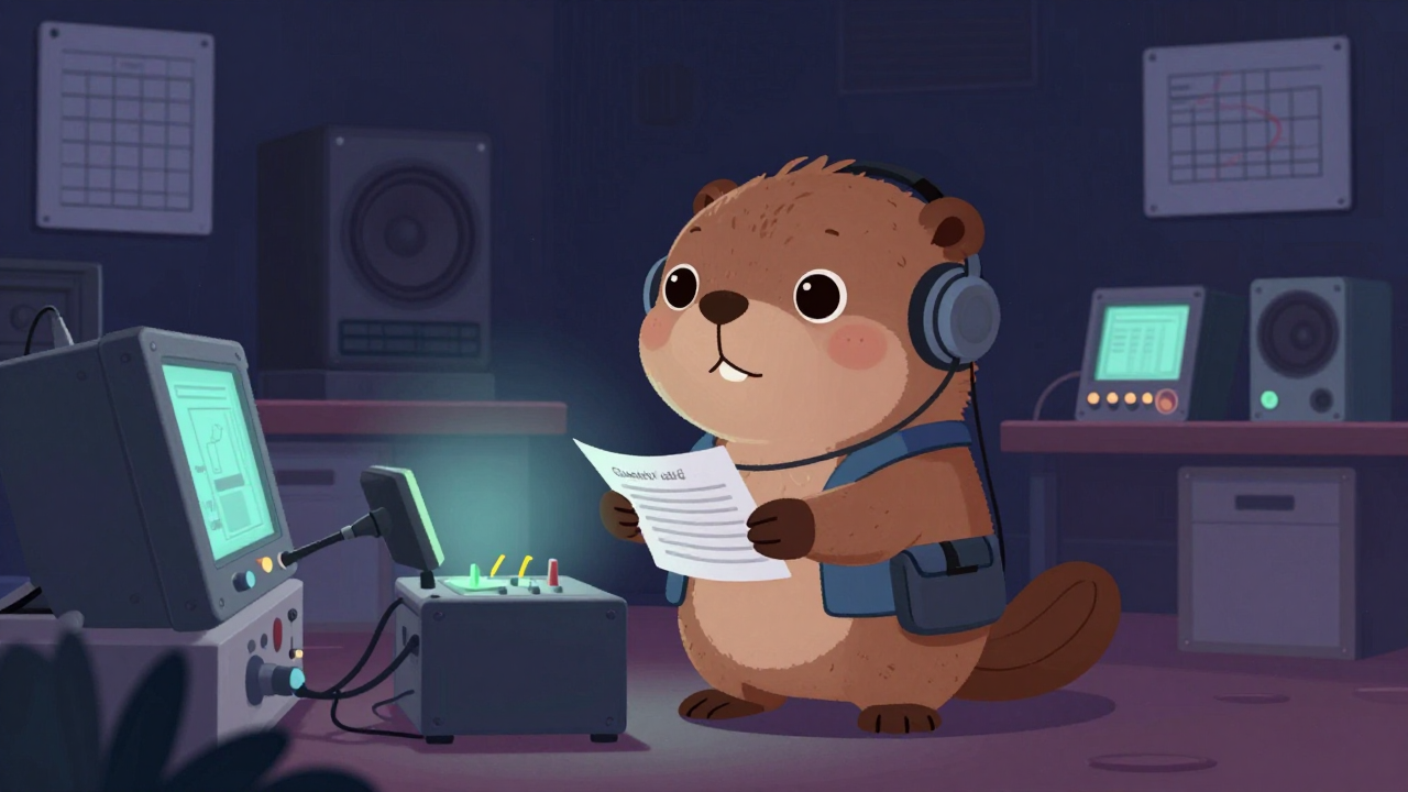 음향기기검사원