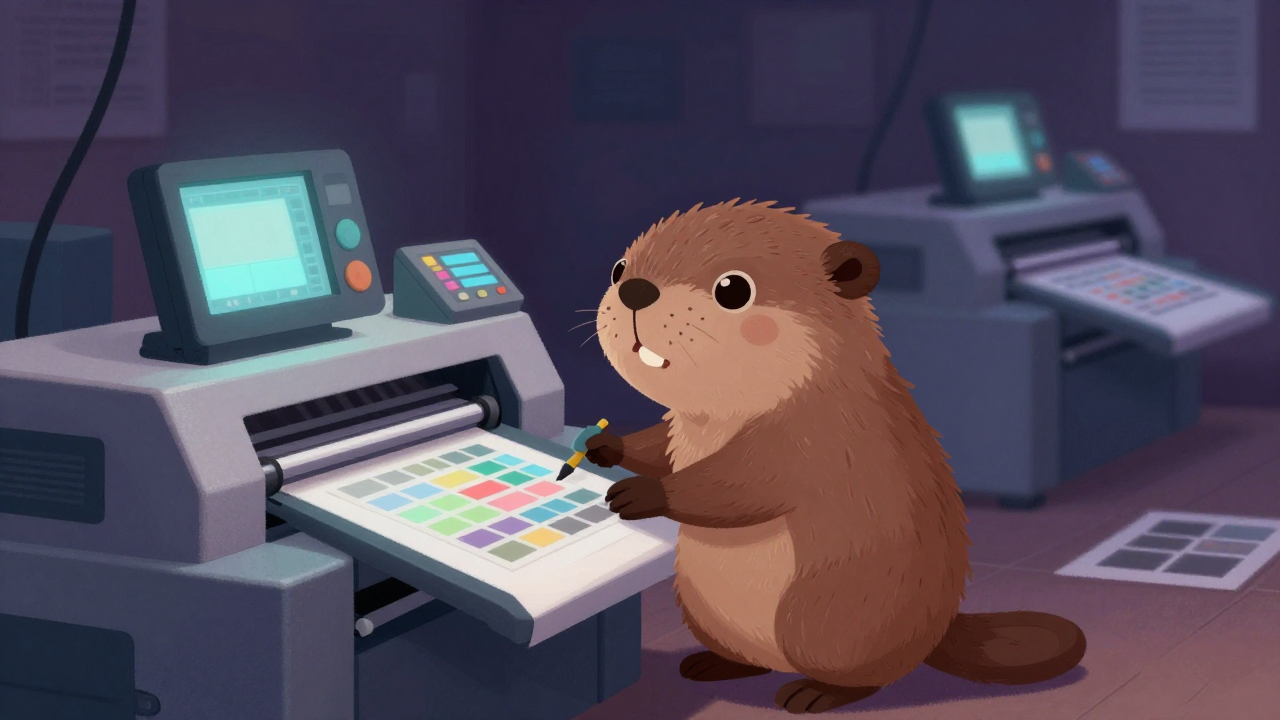 인쇄교정기조작원