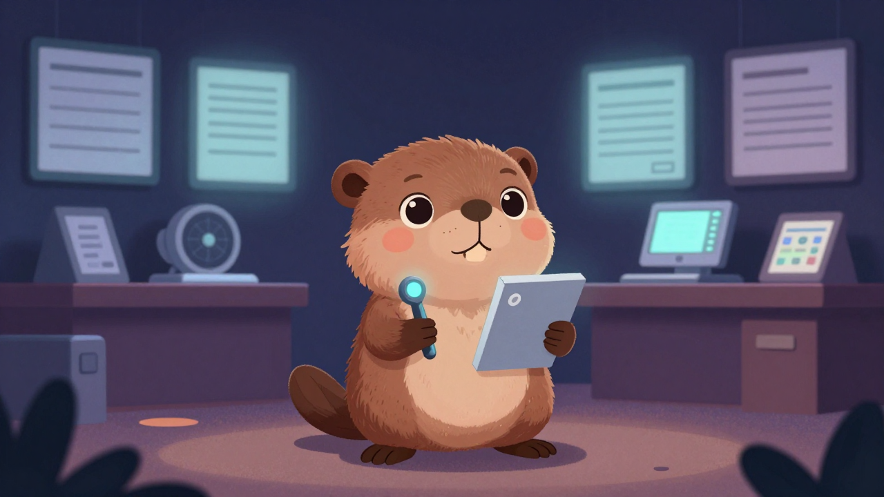 인재평가사 직업 종사자가 업무를 수행하는 모습