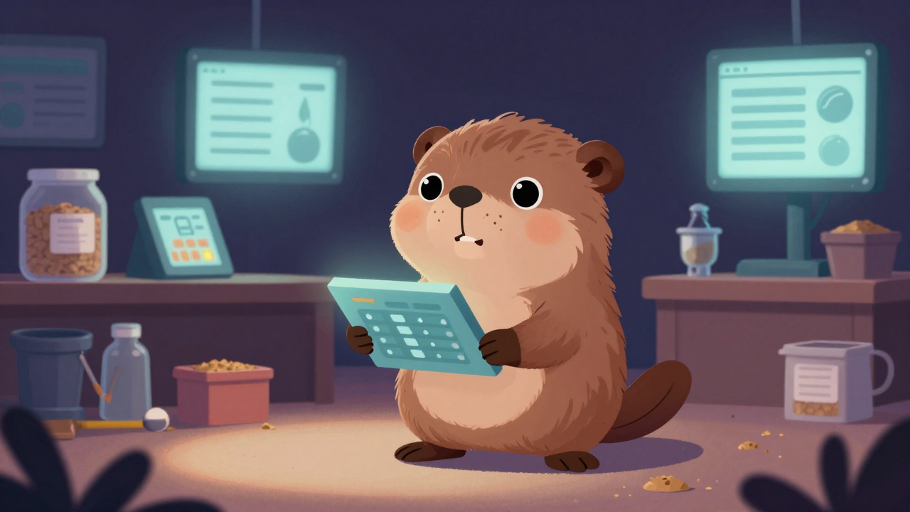 자급사료생산관리자 직업 종사자가 업무를 수행하는 모습