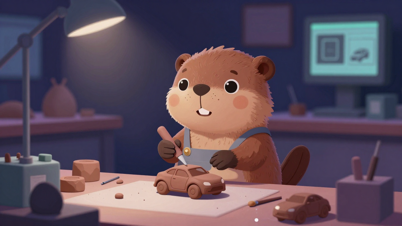 자동차모형제작원