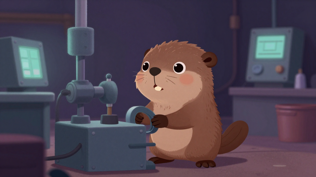 자동차완성검사원 직업 종사자가 업무를 수행하는 모습