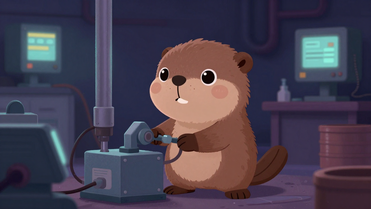 자동차최종검사원 직업 종사자가 업무를 수행하는 모습