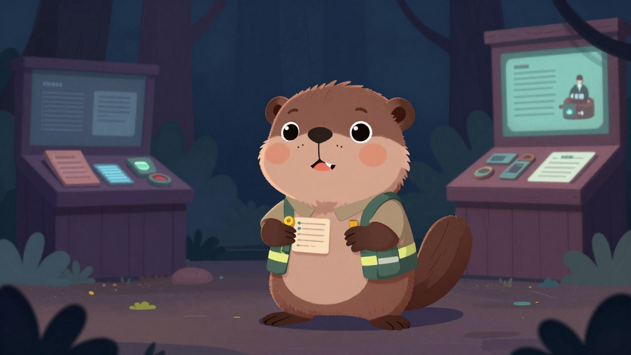 자연 및 문화해설사 직업 종사자가 업무를 수행하는 모습