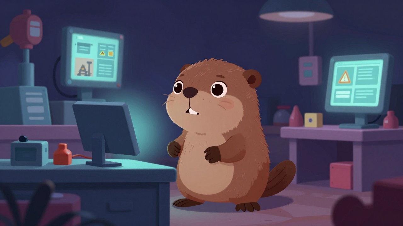 장난감제조현장감독자 직업 종사자가 업무를 수행하는 모습