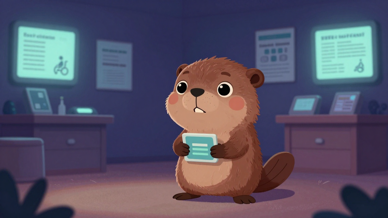 장애인재활상담사 직업 종사자가 업무를 수행하는 모습