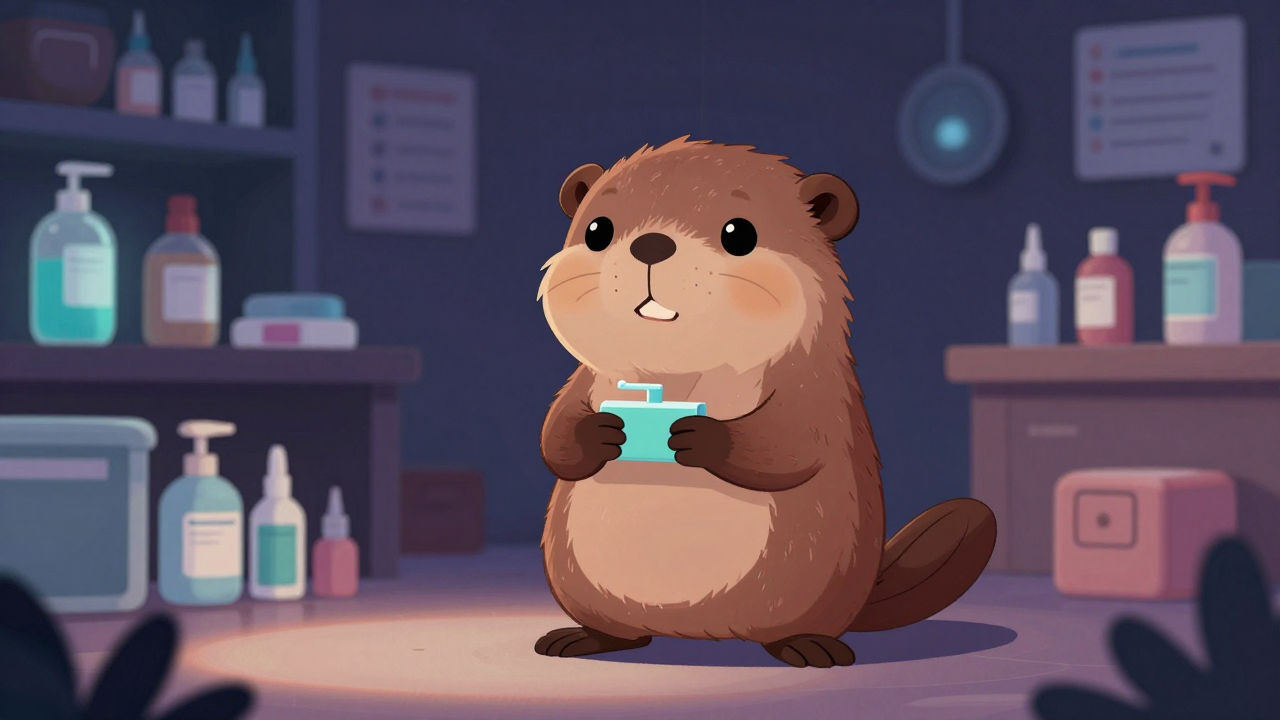 장제사 직업 종사자가 업무를 수행하는 모습