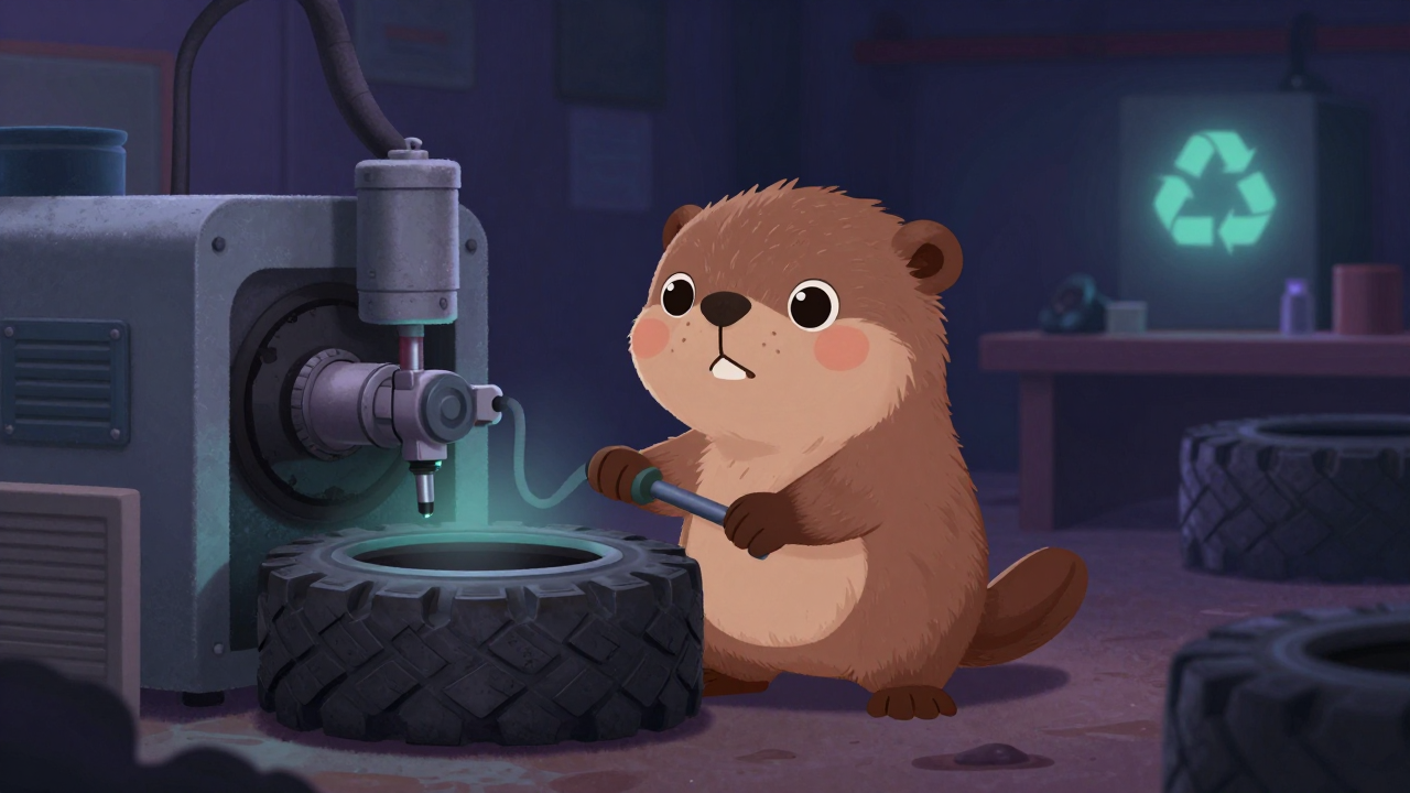 재생타이어가류기운전원