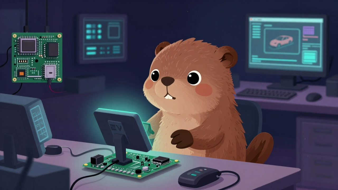 전기자동차컨트롤러개발자