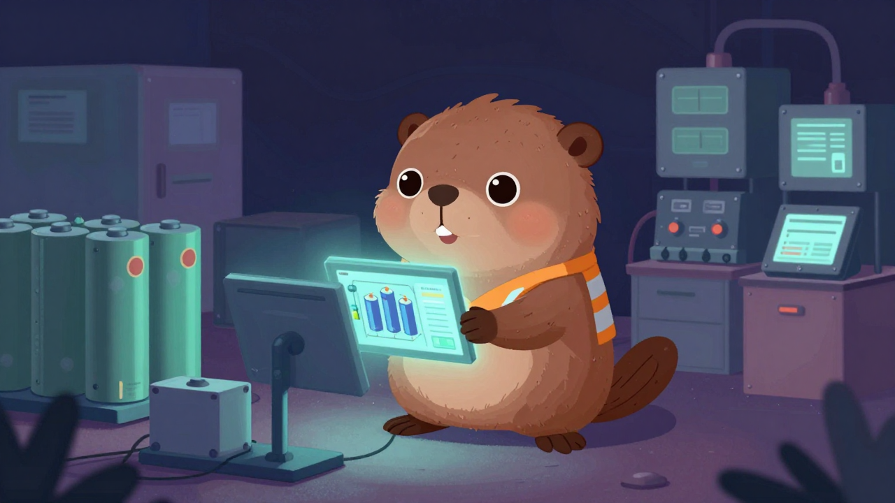 전기저장장치시설기술자