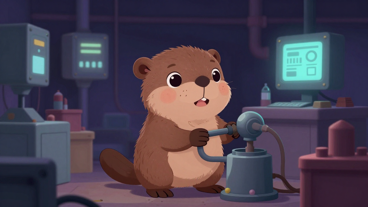 전력사령원 직업 종사자가 업무를 수행하는 모습