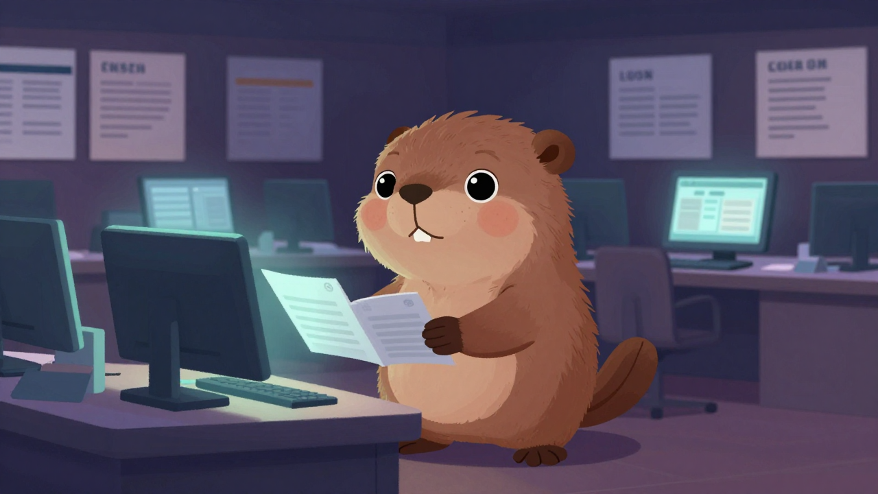 전시레지스트라 직업 종사자가 업무를 수행하는 모습