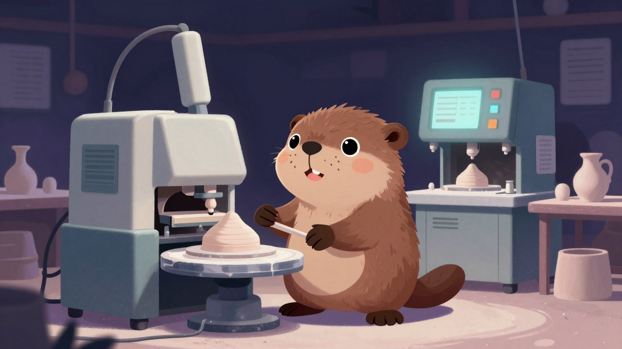 점토제품생산기계조작원