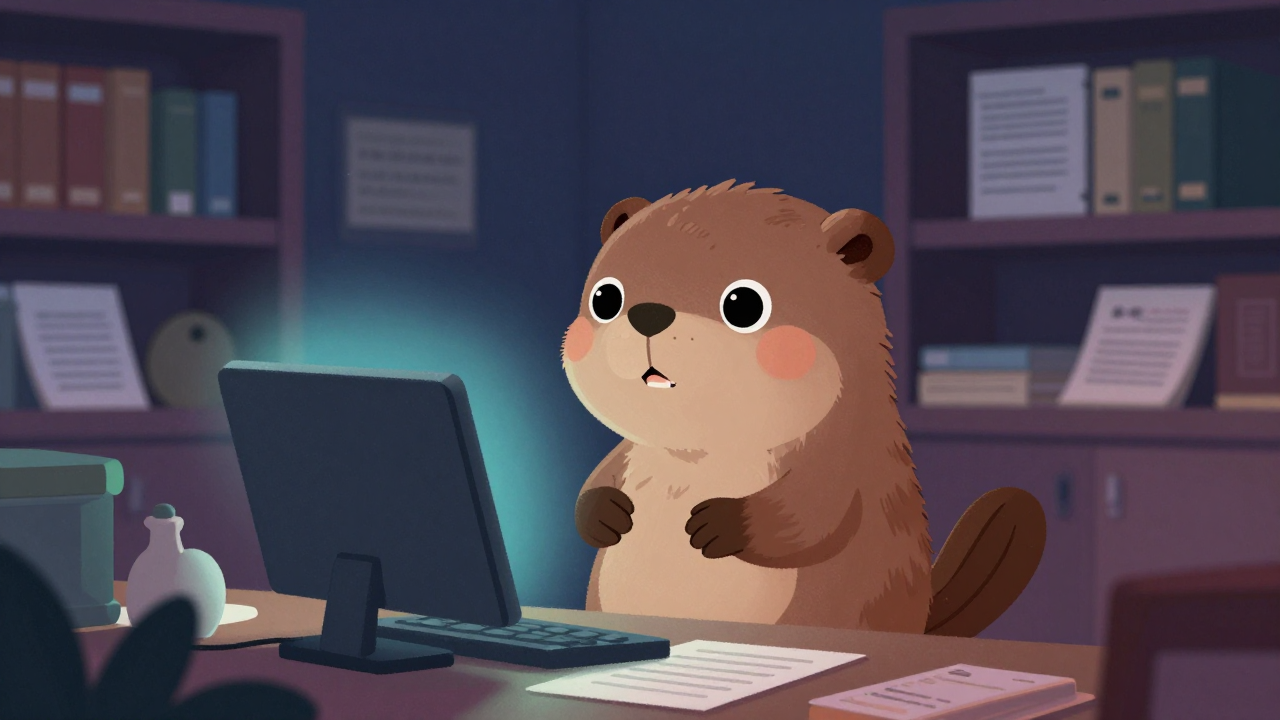 정신문화연구원 직업 종사자가 업무를 수행하는 모습