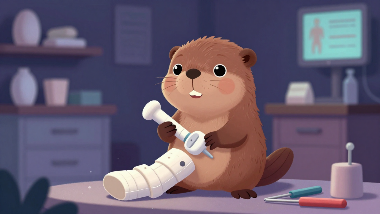 정형외과석고기사