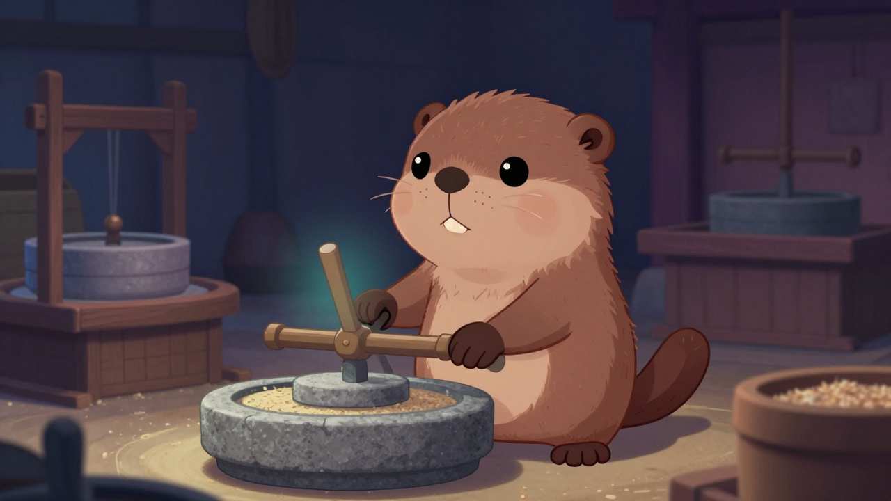 제국기조작원 직업 종사자가 업무를 수행하는 모습