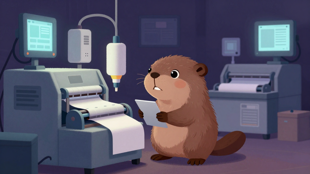 제호설비조작원 직업 종사자가 업무를 수행하는 모습