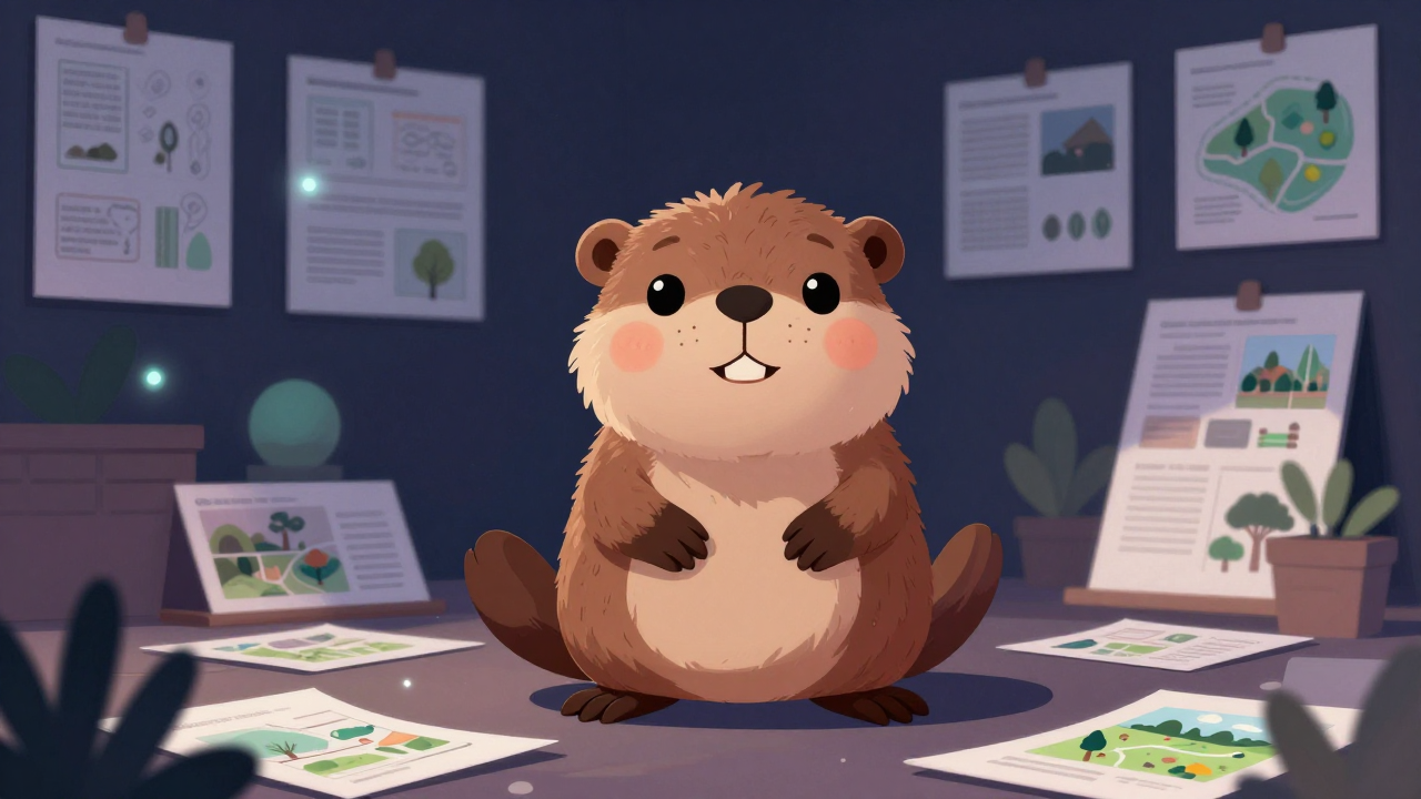 조경학연구원 직업 종사자가 업무를 수행하는 모습