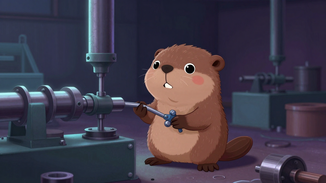 조관원 직업 종사자가 업무를 수행하는 모습