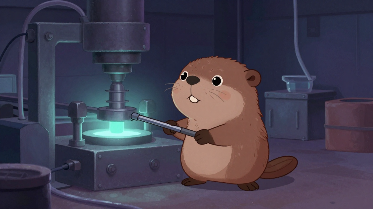 조동주조원 직업 종사자가 업무를 수행하는 모습