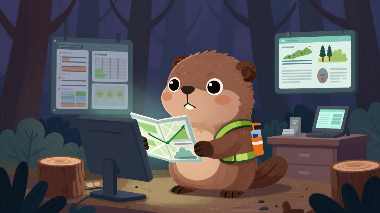 조림·산림경영인 및 벌목원