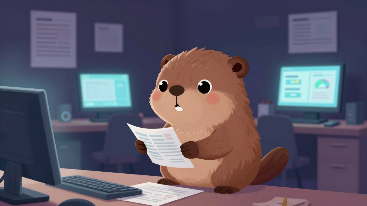 조사자료분석원 직업 종사자가 업무를 수행하는 모습