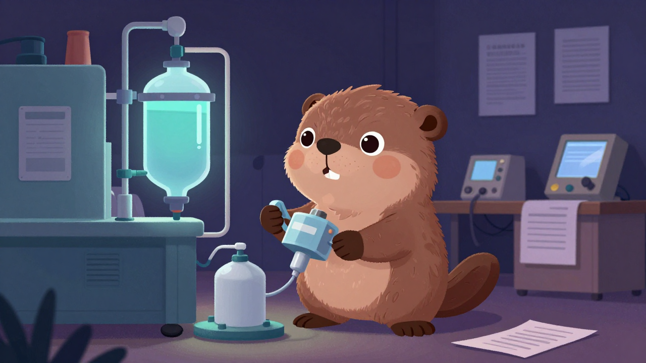 조약원 직업 종사자가 업무를 수행하는 모습